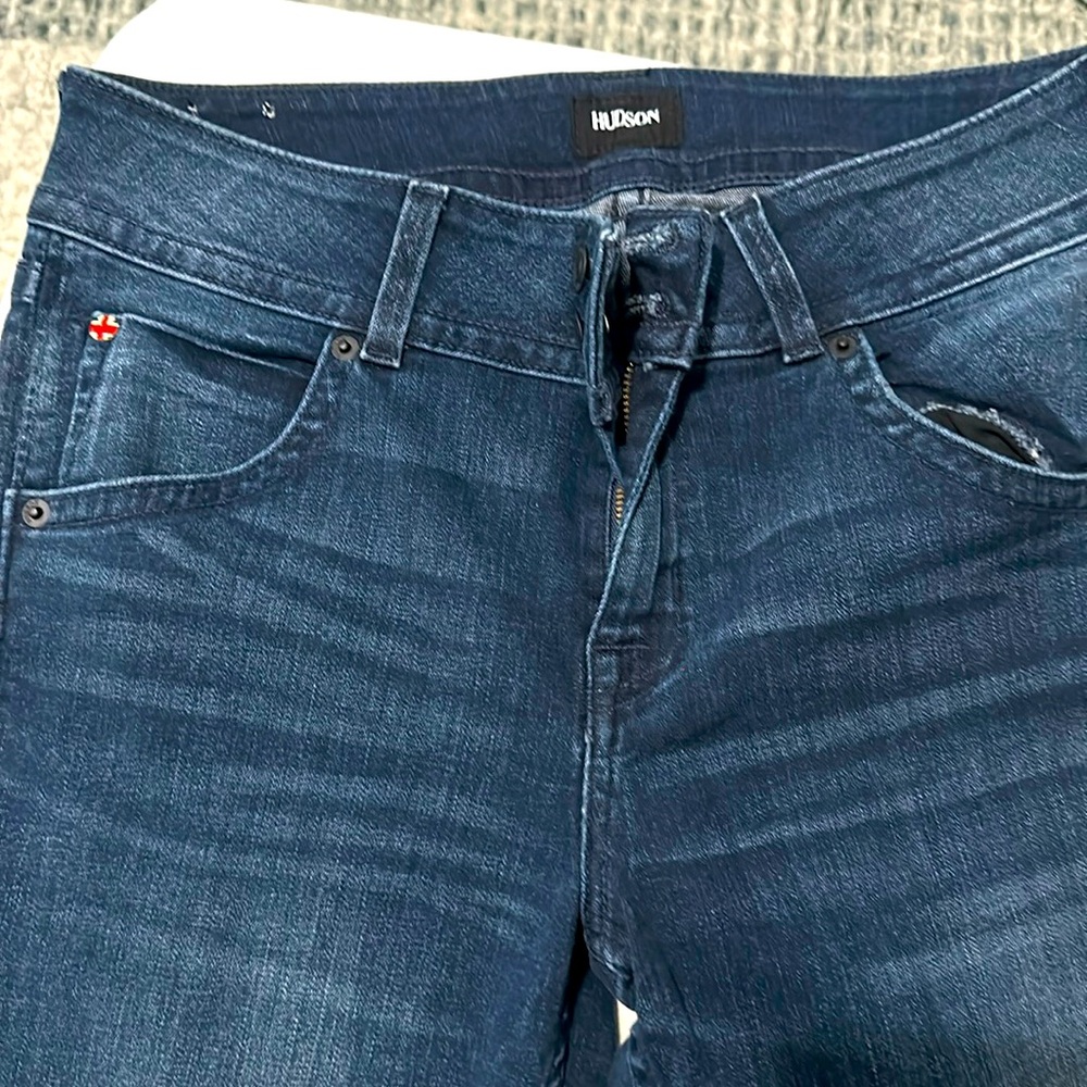 Hudson mid-rise jeans size 30